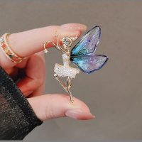 XSB114 - Retro Fairy Saree Brooch